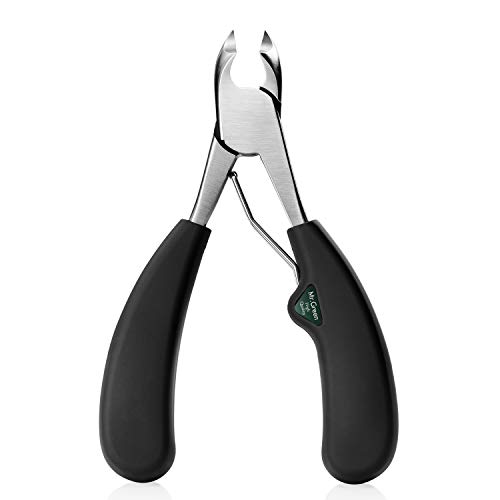 MR.GREEN Precision Toenail Clippers for Thick or Ingrown Toenails, Heavy Duty Stainless Steel Cuticle Trimmer,...