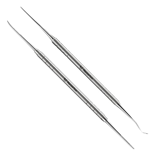 Harperton Fixit - Ingrown Toenail Tool Set Fixit File and Lifters, Professional Stainless Steel Ingrown...