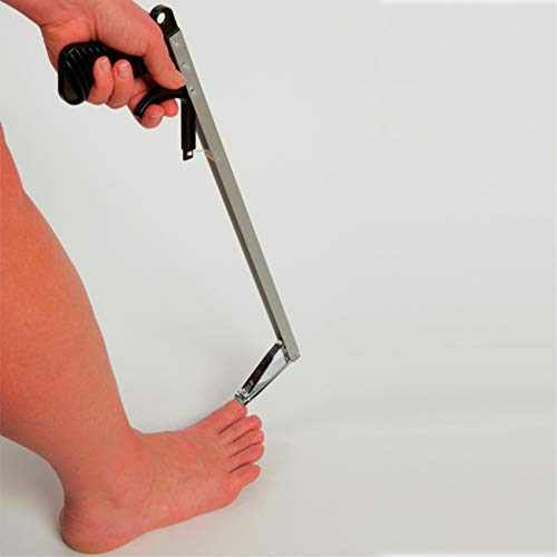 SP Ableware 741390000 Pistol-Grip Remote Toe Nail Clipper with 18' Extended Reach Handle
