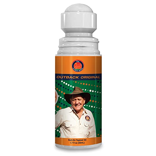 Outback Pain Relief Roll-On Oil 50mL (1.69 Fl Oz) - All Natural Topical Oil with Long Term Benefits from...