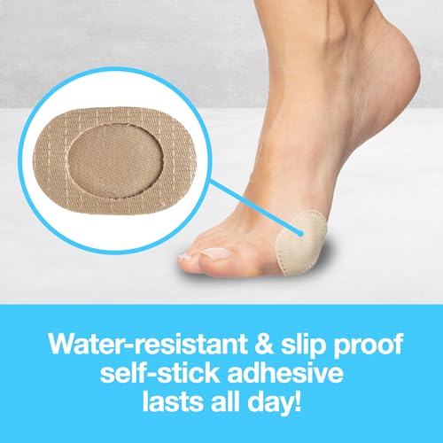 ZenToes Bunion Pads, Adhesive Bunion Cushions for Waterproof Protection, 24 Count