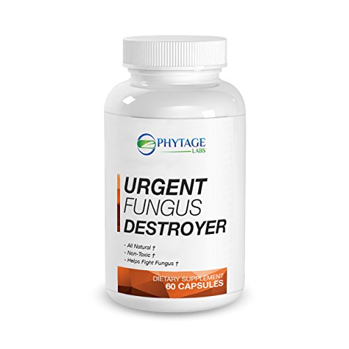 Official Phytage Labs Urgent Fungus Destroyer Treatment Supplement - All-Natural Nail, Skin, Hair Anti-Fungal...