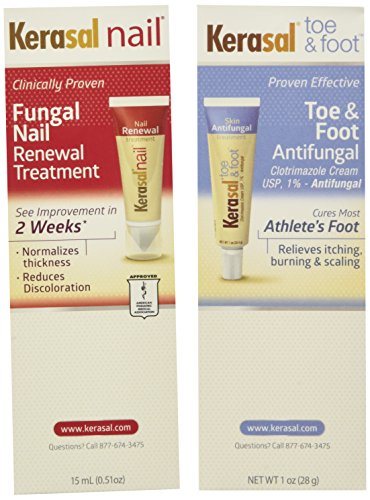 Kerasal complete care 2 in 1 nail toe & foot Anti - Fungal treatment cream