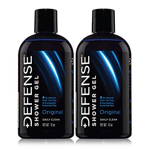 Defense Soap Organic Tea Tree Body Wash | All Natural Shower Gel with Tea Tree Oil, Eucalyptus Oil, and Aloe...