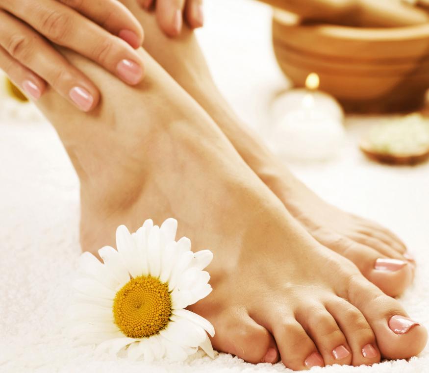 give yourself a professional pedicure home
