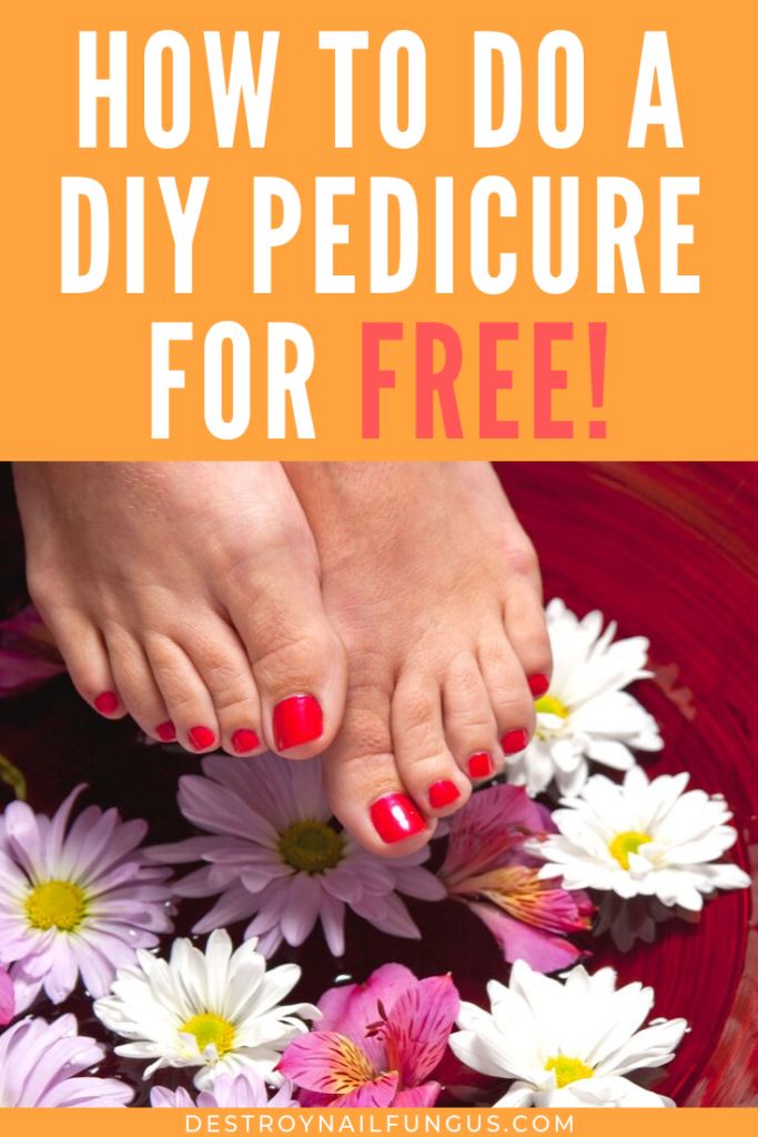 How to Give Yourself a Pedicure with Household Items