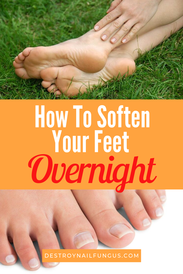 how to soften feet overnight