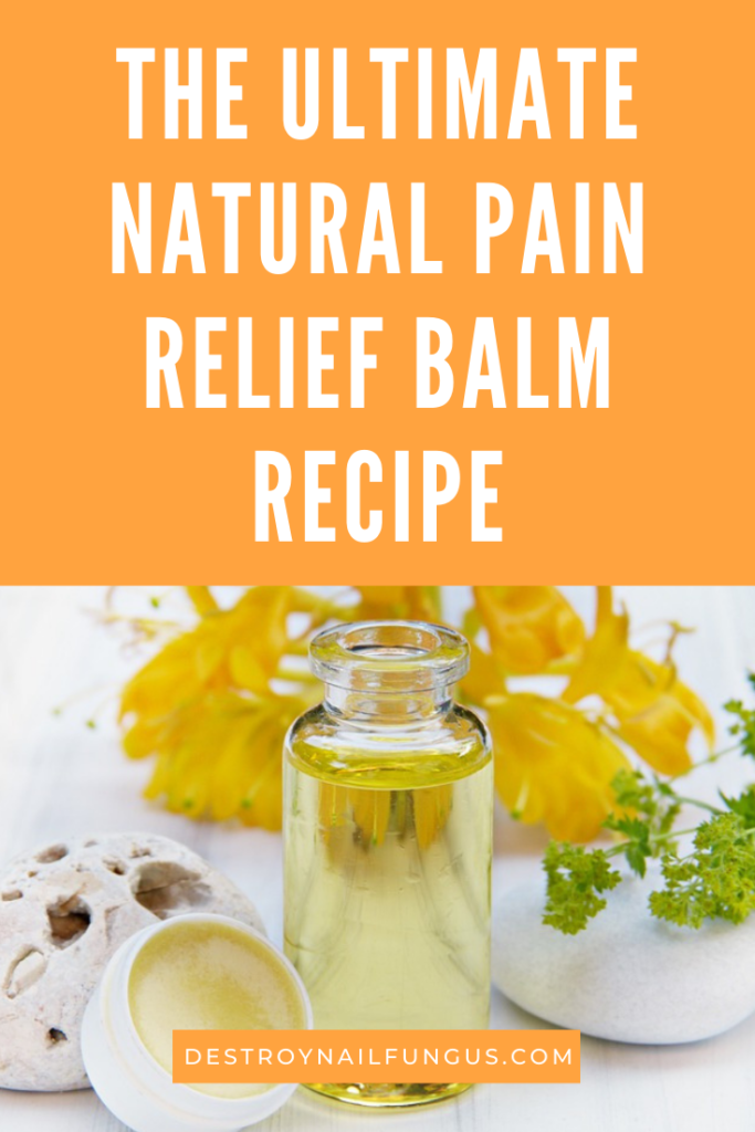 how to make a natural pain relief balm