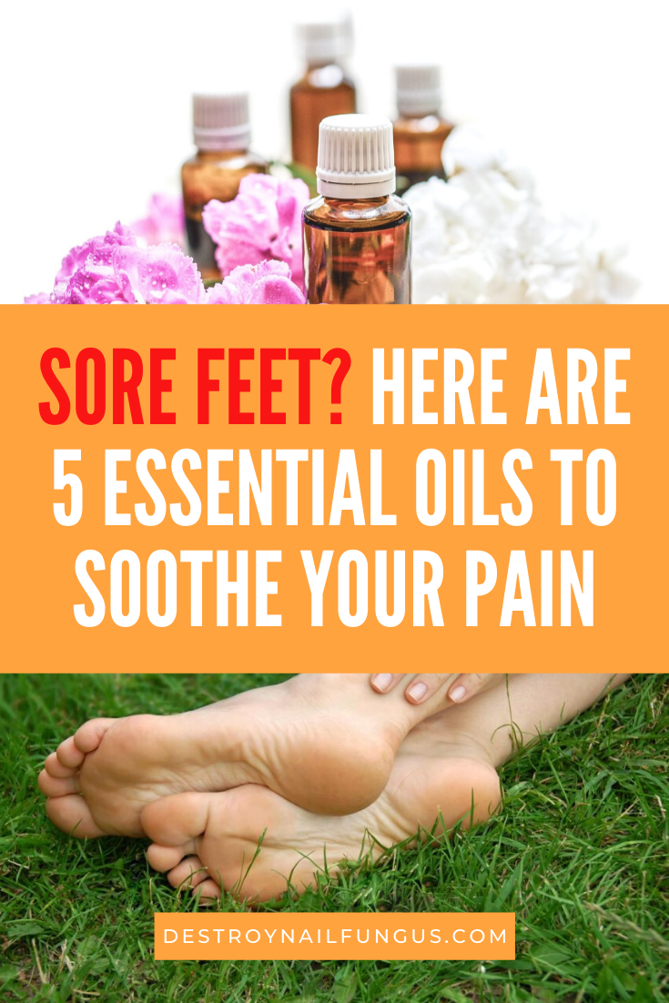 essential oils for sore feet