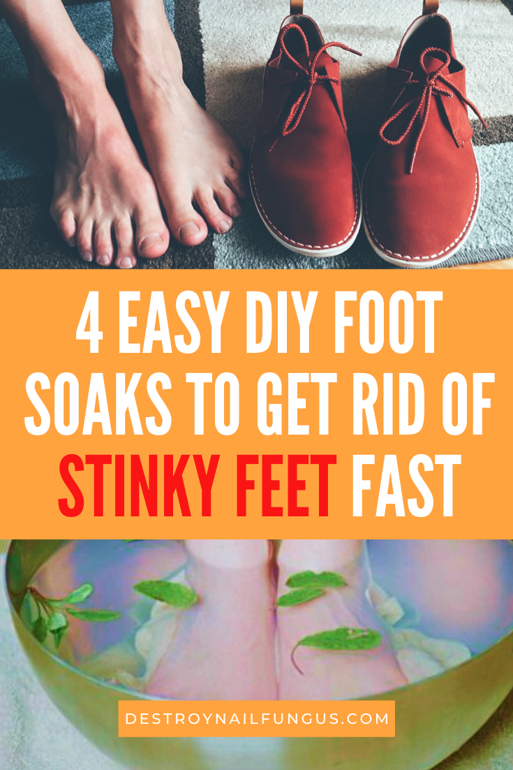 foot soak to kill odor