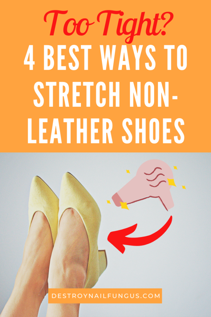 How to Stretch Non-Leather Shoes