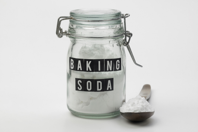 how to clean feet with baking soda