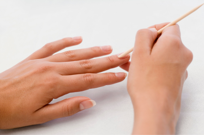 how to repair damaged nails from biting