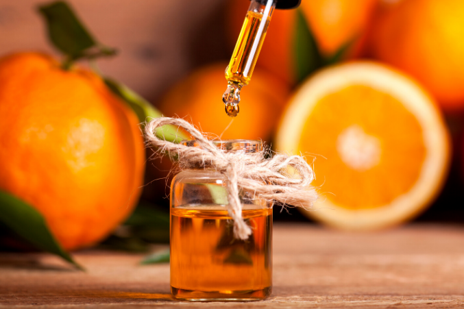 orange essential oils for cherry angiomas